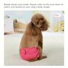 Couches Lavables pour Chien Pantalon Physiologique Pantalon pour Chiot Femelle Short Sous-vêtement Coton Chien Femelle Diaper Culotte Vêtements Chien Chat