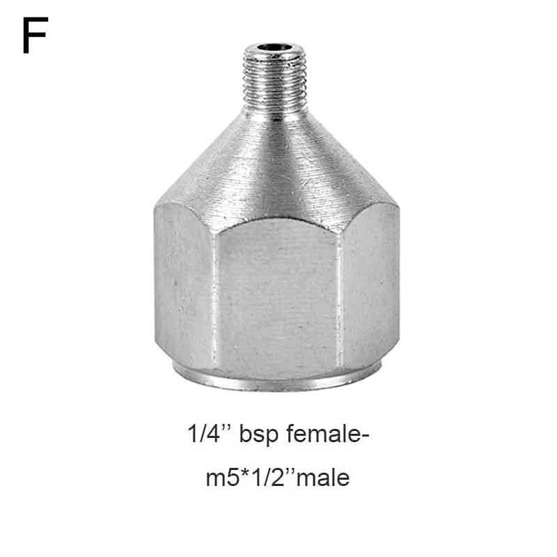 1Pc Airbrush Adaptor Fitting Accessories Replacement Part Coupling Connector Tool For Compressor And Air Brush Hose