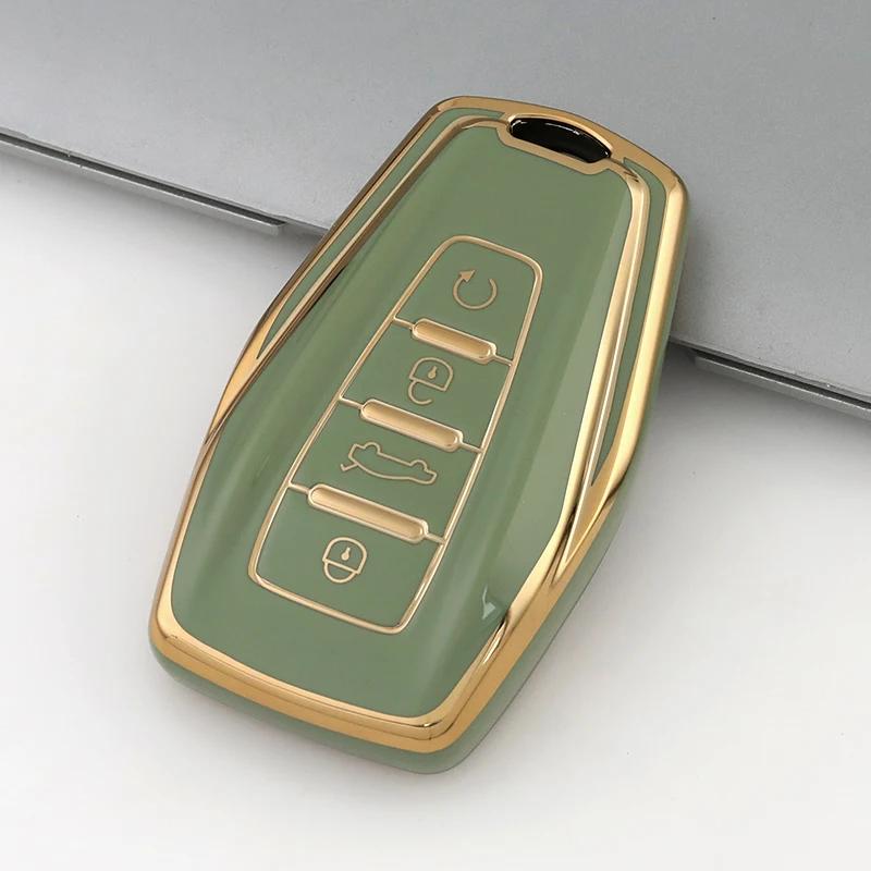 For Geely Okavango Coolray Atlas Monjaro Tugella Emgrand Gt S Proton X50 X70 Tpu Car Key Case Cover Protective Shell Fob