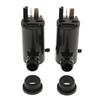 4 Front Rear Windshield Washer Pump Motor for 12V Vehicles