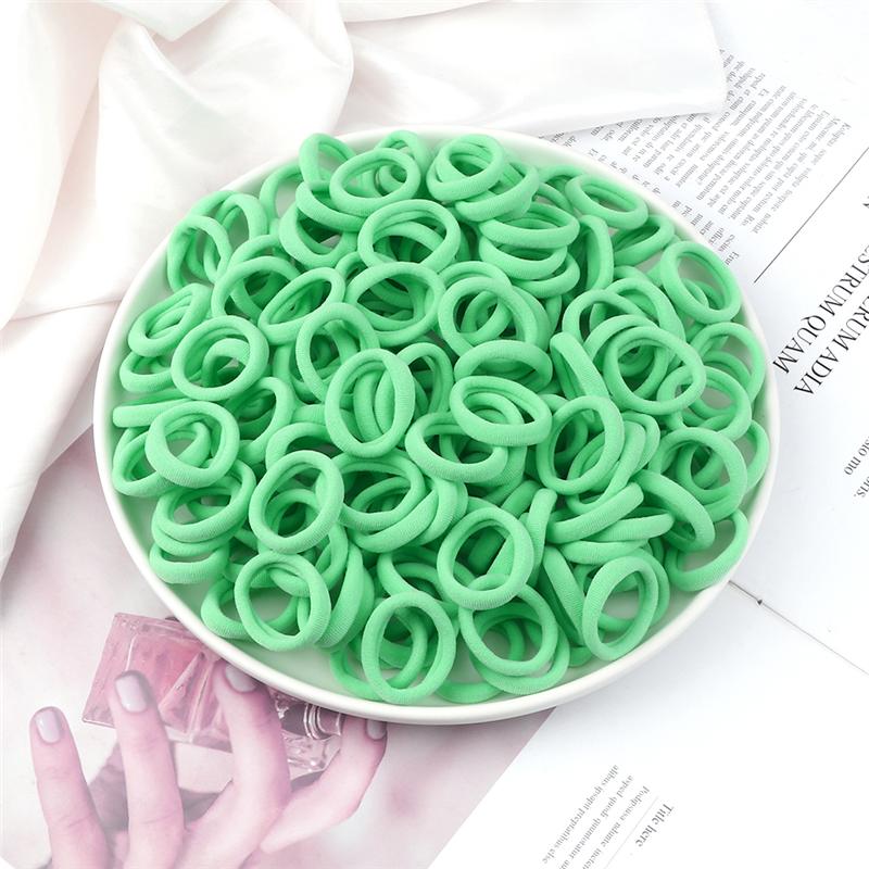 30/50/100 buc/Set Colorate Mici Elastice de Păr Fete Drăguțe Elastice de Păr cu Elasticitate Ridicată Accesorii de Păr pentru Copii Suport Coadă de Cal Bandă de Păr
