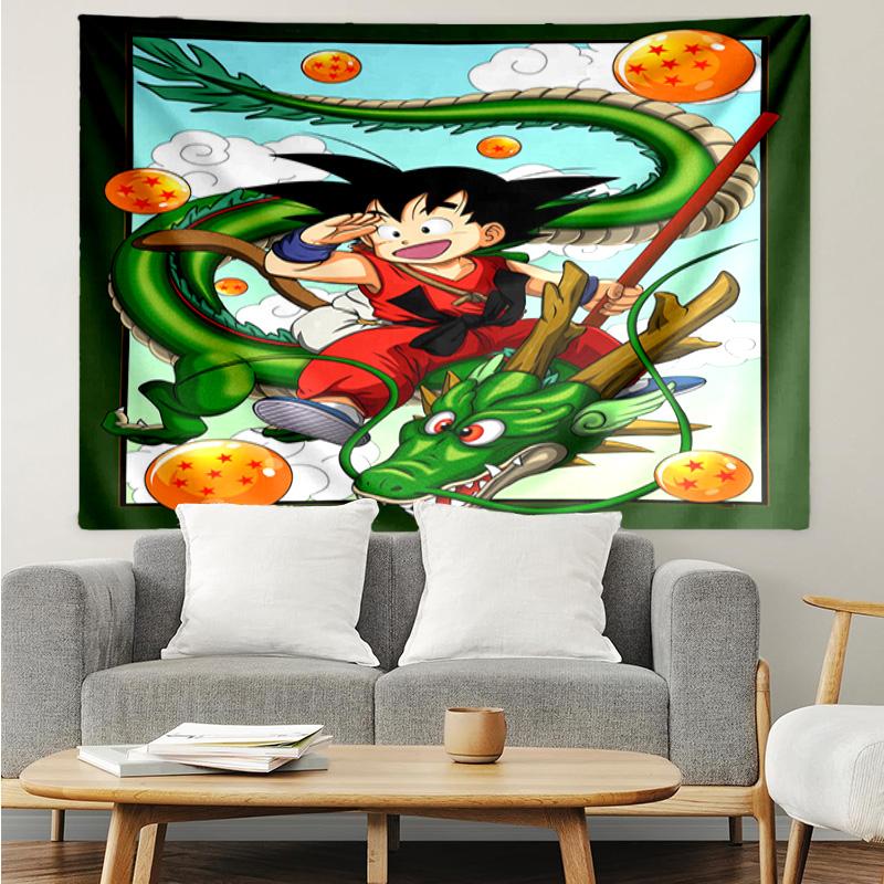 Goku Anime Tapestry Hanging for Bedroom,Livingroom, Playroom,Decor Art Room Wall Tapestry Holiday and Birthday Gifts