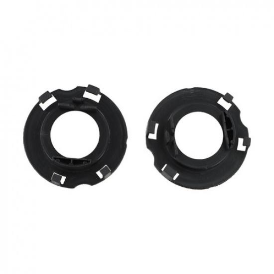 2pc For Hyundai H7 LED Bulb Holder Socket Base Retainer Clip Replacement
