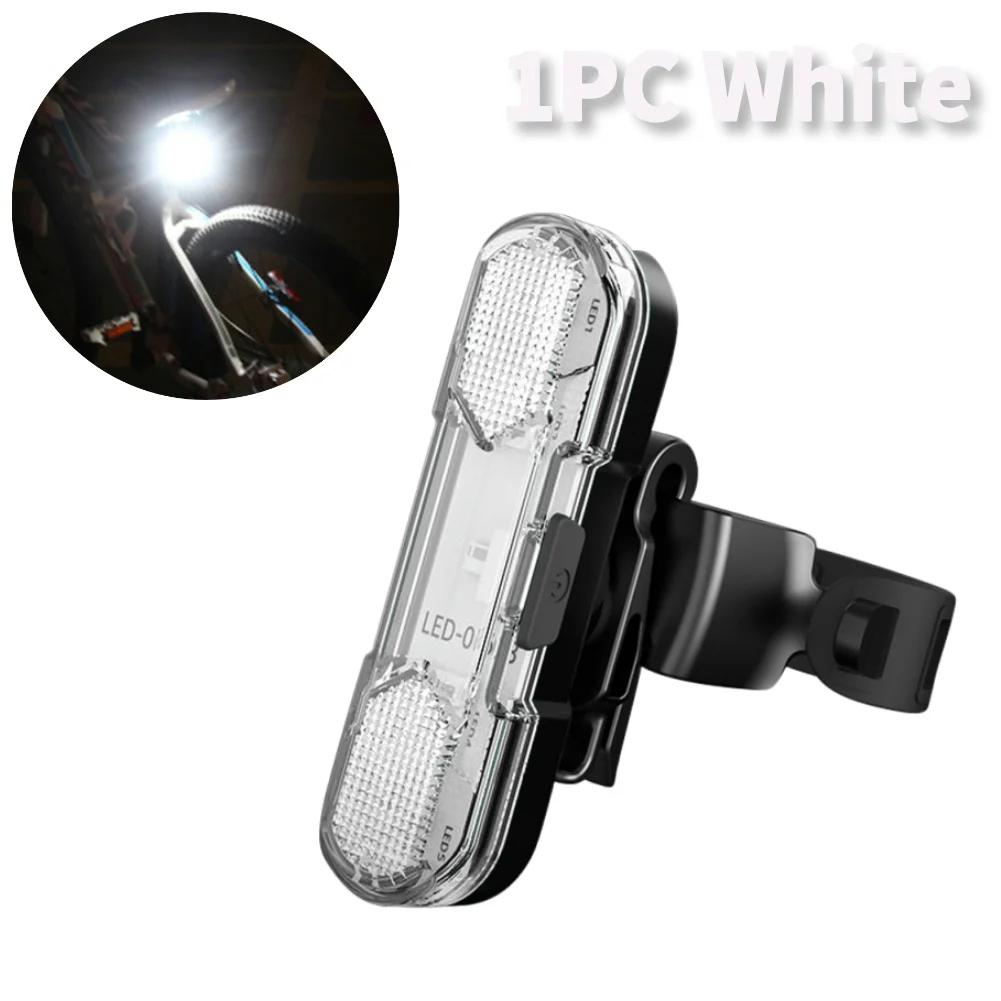 1/2PCS USB Rechargeable LED Bike Light Waterproof Bicycle Seatpost Cycling Tail Light Safety Warning Bicycle Rear Light