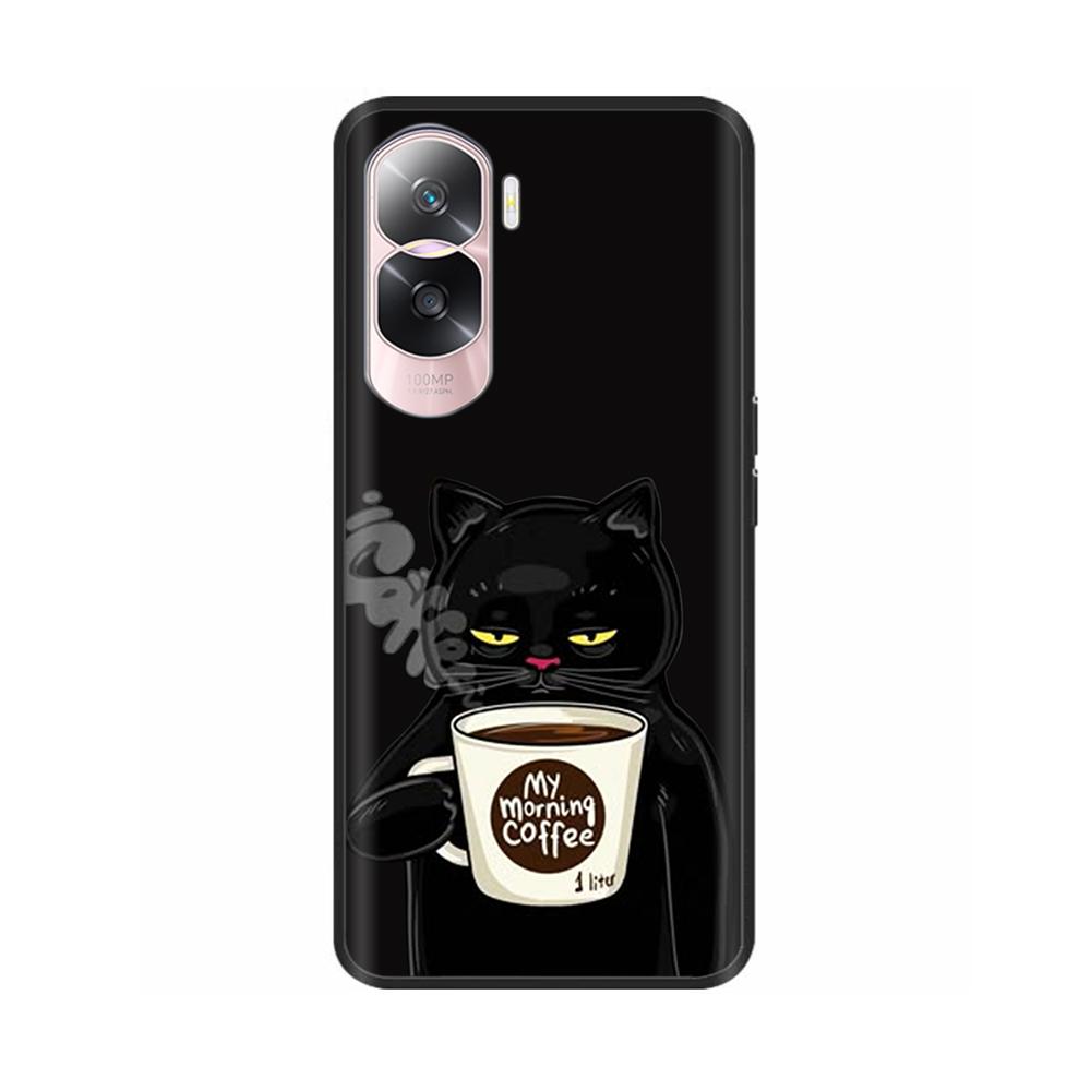 Carcasă pentru Honor 90 Lite 5G Carcasă pentru Honor 90 Smart Floare Silicon Lichid Moale Carcasă Telefon Pentru Honor 90 Pro Carcase Honor90 Husa 90Lite