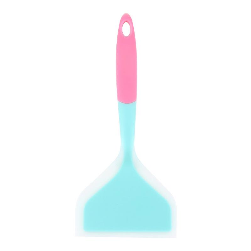 1 Silicone Spatula: Non-stick, Heat-resistant, Hanging Hole. For Pancakes, Steaks, Grilling & Frying