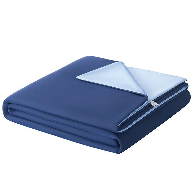 Class A Double-Sided Soybean Fiber Summer Quilt - Temperature Control, Machine Washable, Ice Silk Blanket