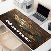 Custom Name Personalized Go Ahead Eagles Pattern Mousepad, Laptop PC Desk Mat, Decorative Desk Mat for Home Keyboard Pad Gift