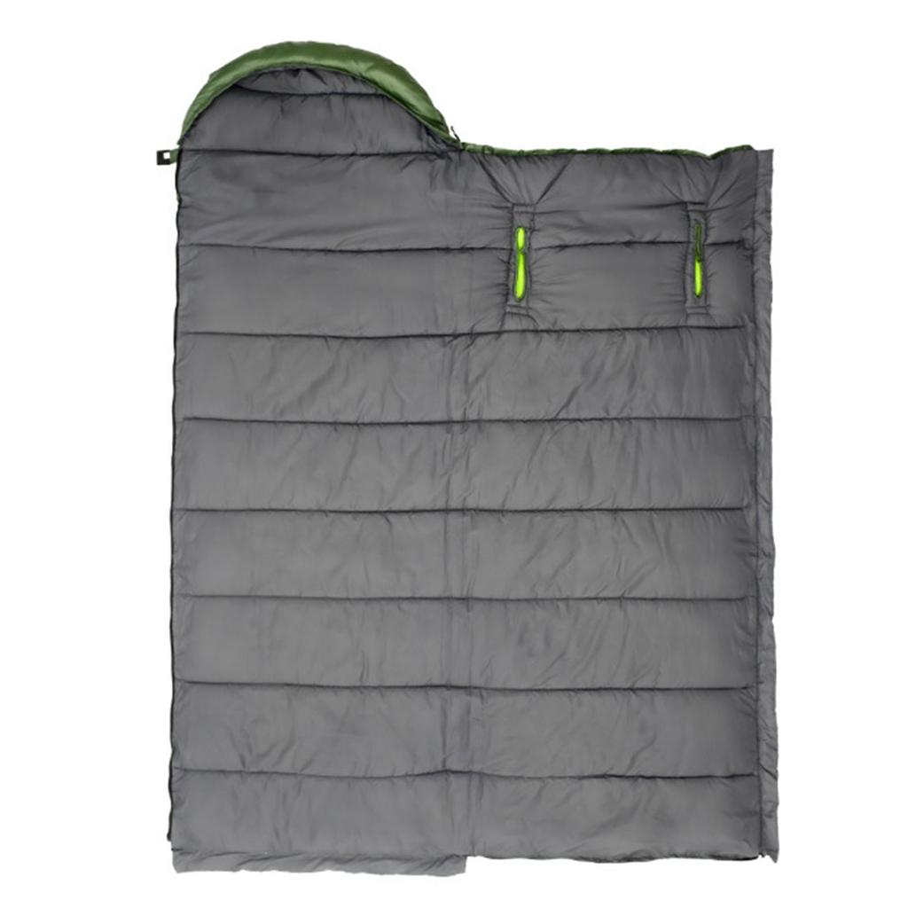Sleeping Bag Arm Zipper Holes Warm Portable Travel Sleeping Bag for Camping Outdoor
