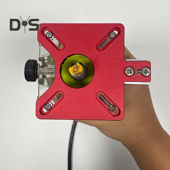 Ruter Fresespor Brakett Skap Maskinvare Jig Forbedret stabilitet Avtakbar design Tilpassbar bunndyvelguide Stanselokalisering