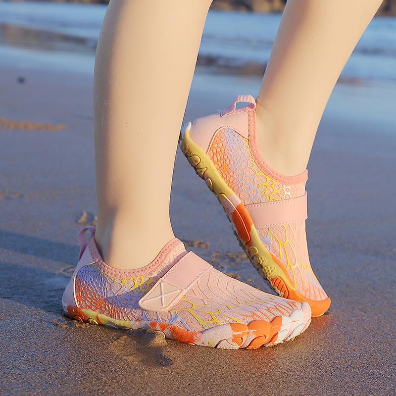 Kids' Quick-Dry Non-Slip Beach and Snorkeling Shoes for Boys and Girls