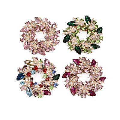 Špičková brož Garland Personalizovaná diamantová brož Brož Bauhinia Elegantní módní kulatá brož