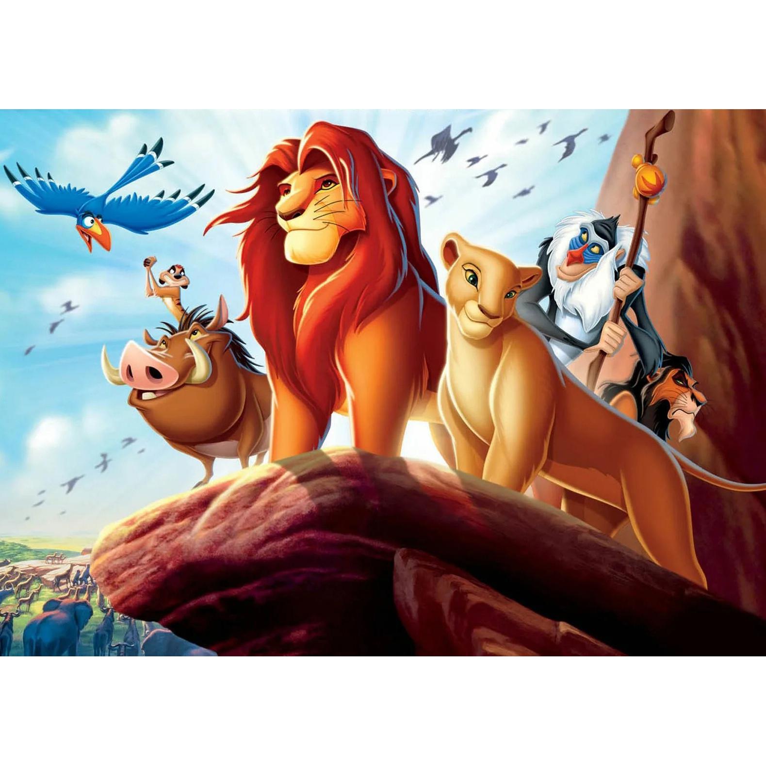 

Алмазная вышивка крестом Мультфильм Король Лев Симба Полная круглая выкладка Вышивка 5D Алмазная мозаика Домашний декор Подарок Round 40x50cm