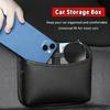 1pc Self Adhesive Organizer Pocket Universal Car Collecting Bag for Phone Key Card Car Interior Accessories