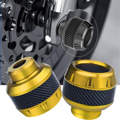 Aluminum Universal Motorcycles Falling Protector Front Sliders For Nmax 125 Kawasaki Z400 Mt09 2021 Yamaha Fjr 1300 Accessories