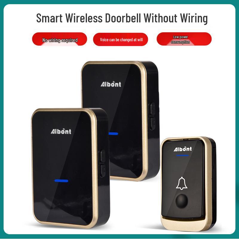 Long Range Smart Electronic Wireless Doorbell with Two Pagers 80 sets per box