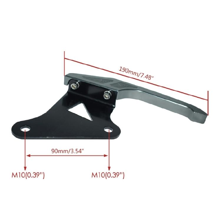 Motorcycle Rear Seat Pillion Passenger Grab Rail Bars Handle Armrest Trim MSX