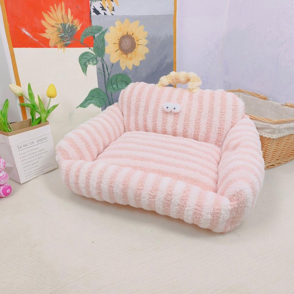 Big Eyes Pet Litter Pet Sofa Thickened Square Litter Cat Dog Sofa Litter Cat Dog Litter Pet
