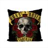 Band GGuns N Roses Pillow Case For Car Sofa Decorative Home Doublesided Print Plush Square Throw Pillow Cushion Cover