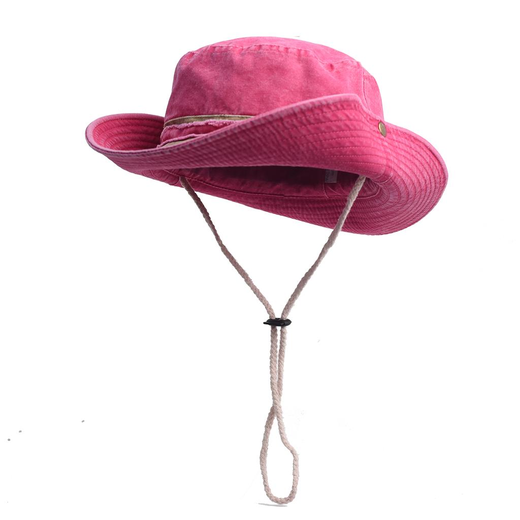 Fashion Summer Bucket Hat Outdoor Camping Cap Hiking Fishing Hats Fishing Accessories Bike Accessories Cowboy Hats Sun Caps