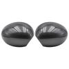 Rearview Mirror Cover Electric Side Rear View Folding Mirror Caps Gloss Black Carbon Fiber For Mini R55 R56 R57 R58 R59 R60 R61