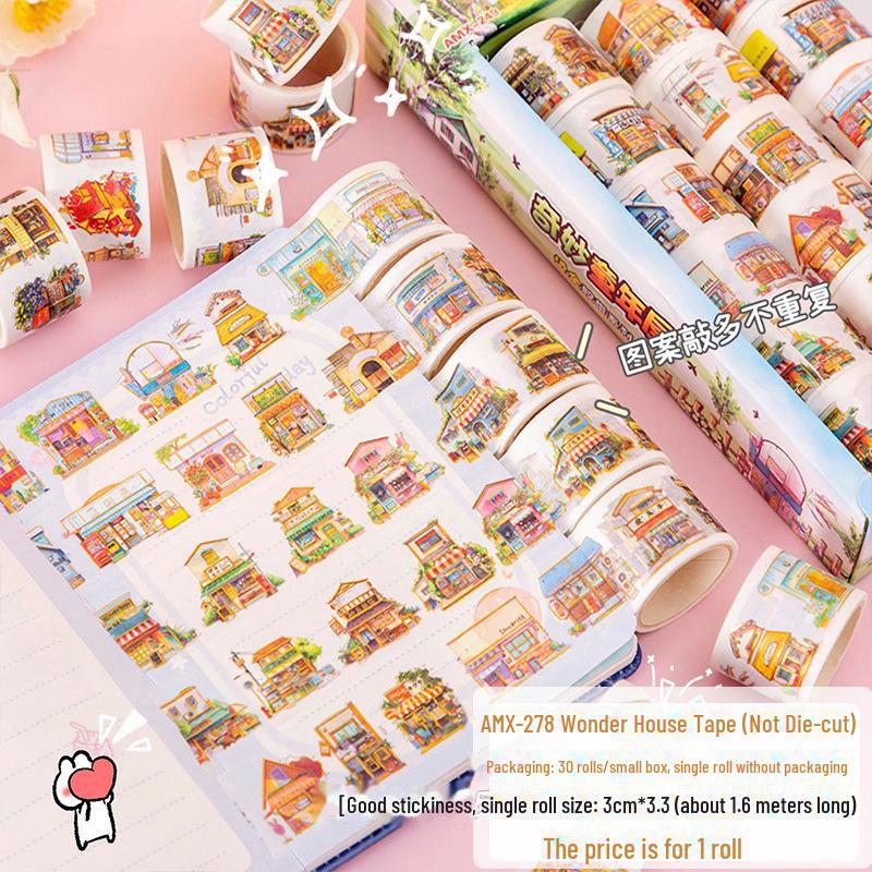 Creative Cartoon PET Transparent Tape & Sticker Gift Set for Children's Day