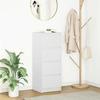 VidaXL Buffet White 37.5x35x99 Cm Engineered Wood, Storage Furniture, Kitchen Storage Furniture, Furniture of 861697