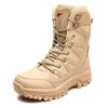 Winter outdoor couple large size snow boots wohigh-top velvet thickened hiking snow shoes