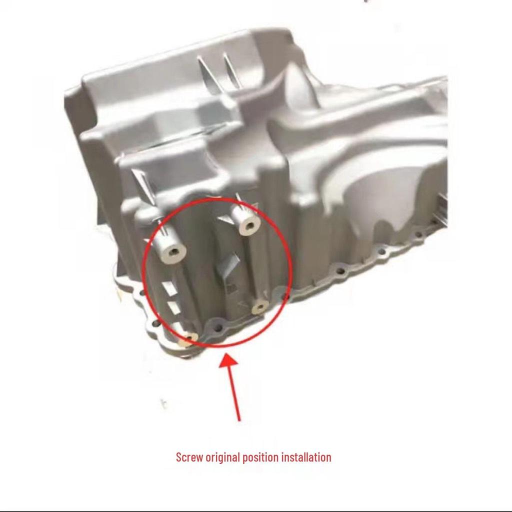 BMW N20 Engine Oil Pan 11137618512 for Models 520, 523, 525, 318, 320, 325 - Aluminum Alloy