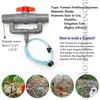 1"/1.2"/1.5"/2" Irrigation Venturi Fertilizer Injector Greenhouse Agriculture Garden Supply Drip Irrigation Device Switch Filter