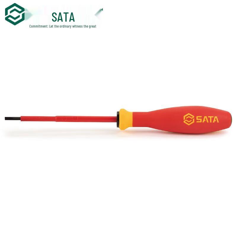 SATA G-Series VDE Insulated Slotted Screwdriver