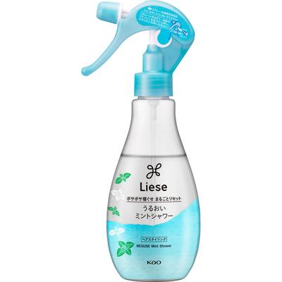 Liese Moisture Mint Shower, Main Body 200ml Styling Products Spray Enough To Moisten Hair and Condition Hair with a Hand Comb. When Starting To Us