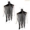 K1AE 2pcs Halloween Skeletons Hanging Decorations Specter Skull Specter Ornament For Party Decorations