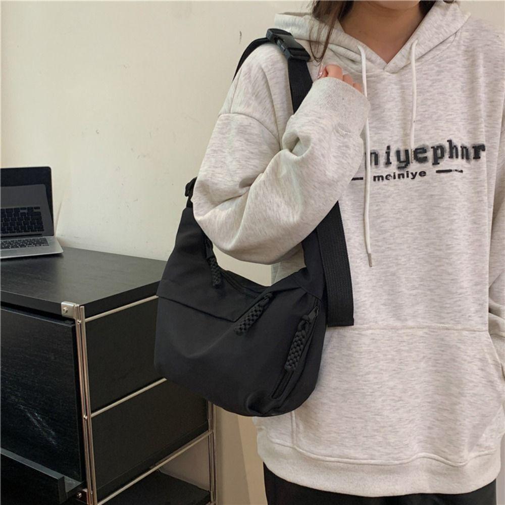 Handbag Oxford Dumpling Bags Nylon Large Capacity Sports Bag Simple Single Shoulder Bags  Unisex