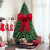 Christmas Velvet Bows 19x25 Inch Seasonal Decoration Hangable Holiday Decorations for Front Door Office Wreath Staircase Window