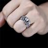 Men Women Retro Skull Skeleton Cuff Finger Rings Punk Fashion New Jewelry Lovers Gift Party Rock Anillos Mujer