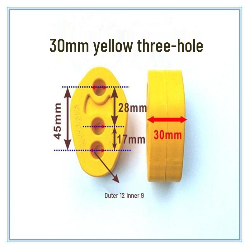 

Subaru BRZ Double Steel Ring Exhaust Pipe Hanger - Reinforced Rubber for Reduced Resonance, Free Shipping