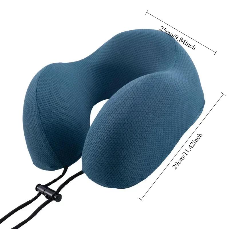 1pcs Multi Functional U-shaped Pillow Memory Cotton Comfortable Sleep Neck Pillows Portable Rest Travel Pillow,Christmas Gift