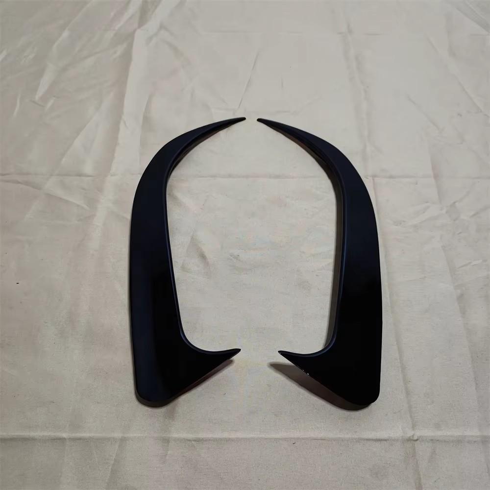 Rear Bumper Spoiler Sticker Fender Canard Fins Trims For Mercedes Benz CLA Class W117 C117 CLA200 220 250 260 45 AMG 2013-2019