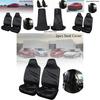 Premium Black Oxford Cloth Waterproof Car Seat Covers For All Seasons Durable And Stylish