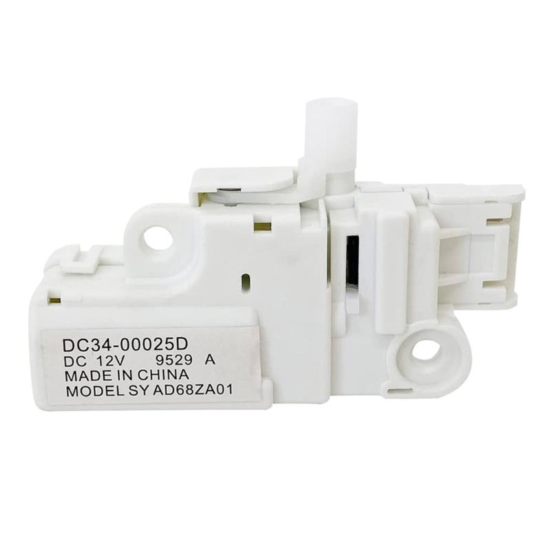 Переключатель стиральной машины Блок блокировки дверцы DC34-00025D 12В для WW90K74150O/WF45K6200AW/WF45K6500AZ/WW90K74150OX/WW90K74150SC 1