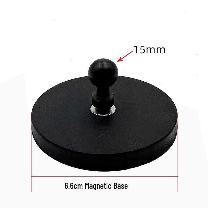 17mm Magnetic Car Mount & Phone Clip Holder with Aluminum Alloy Connector
