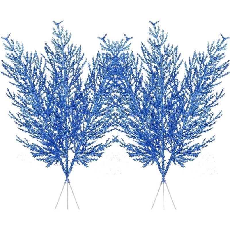 1Pc Glitter Artificial Berries Stems Christmas Decoration Xmas for Home Decor New Year Christmas Tree Wreath Ornaments Accessory