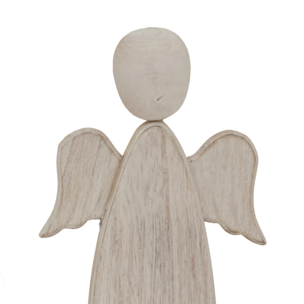 Hill Interiors White Washed Angel Christmas Decoration
