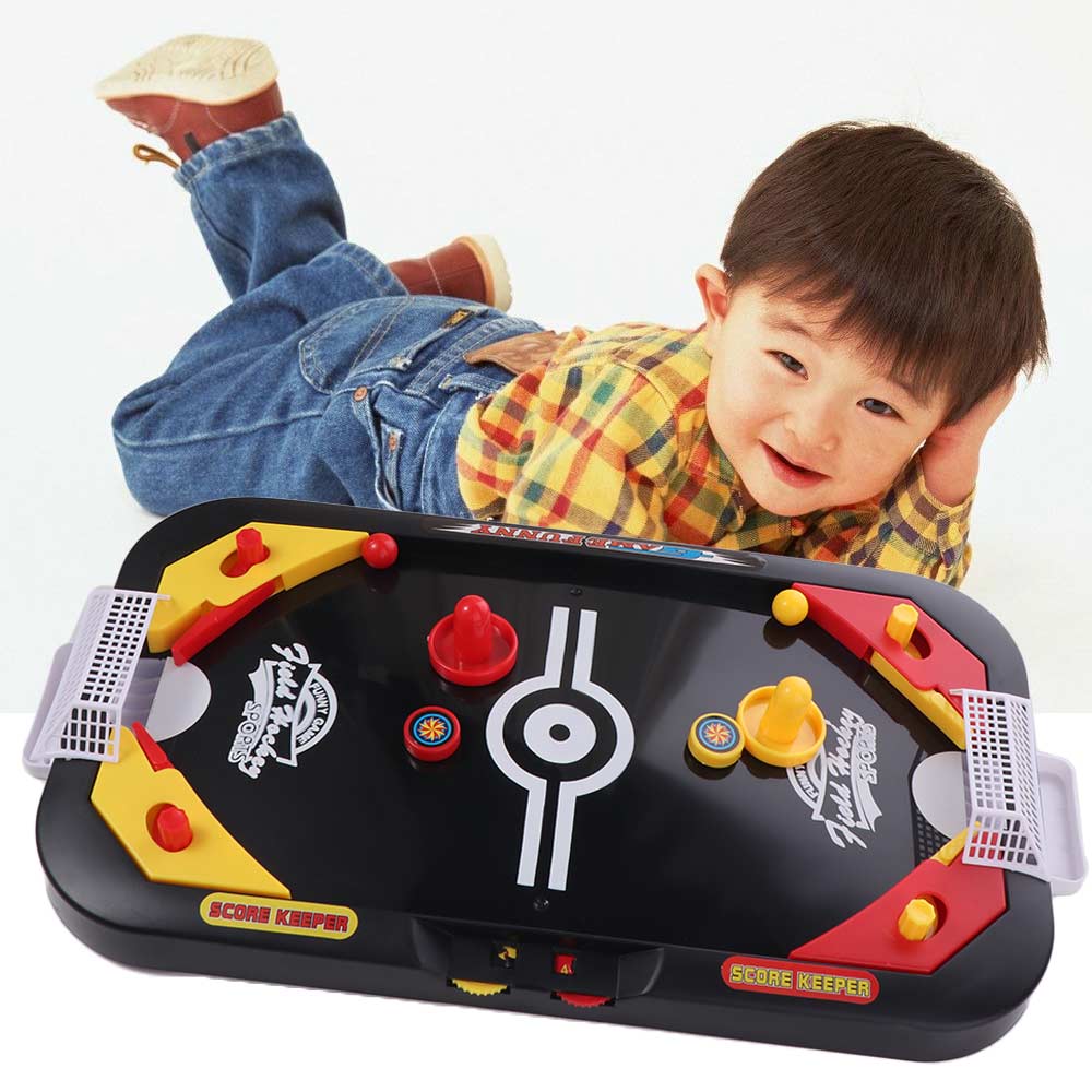 Plastic Desktop Soccer Ice Table Game Board Games Kids Air Hockey Toy  Playing Prop