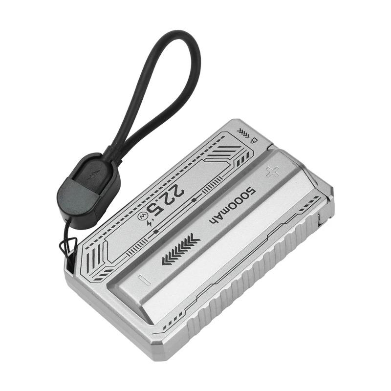 

1pcs 21700 Battery Mecha Style DIY Power Bank Case Portable Detachable Fast Charging Battery Charge Storage Box No Battery
