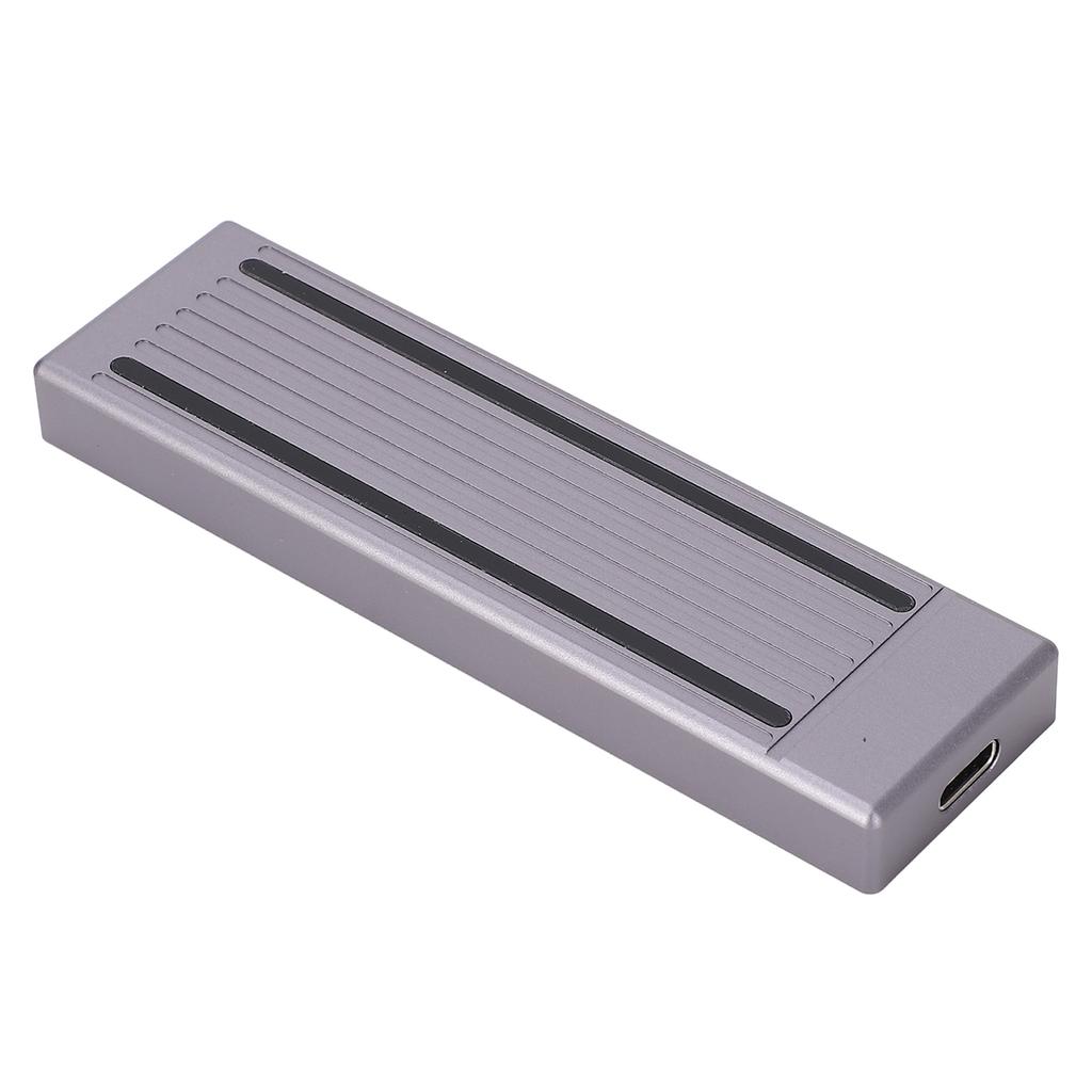 Type C SSD Enclosure Portable 10Gbps USB3.1 Gen2 M.2 NGFF Solid State Drive Enclosure With RGB Lighting for 2230 2242