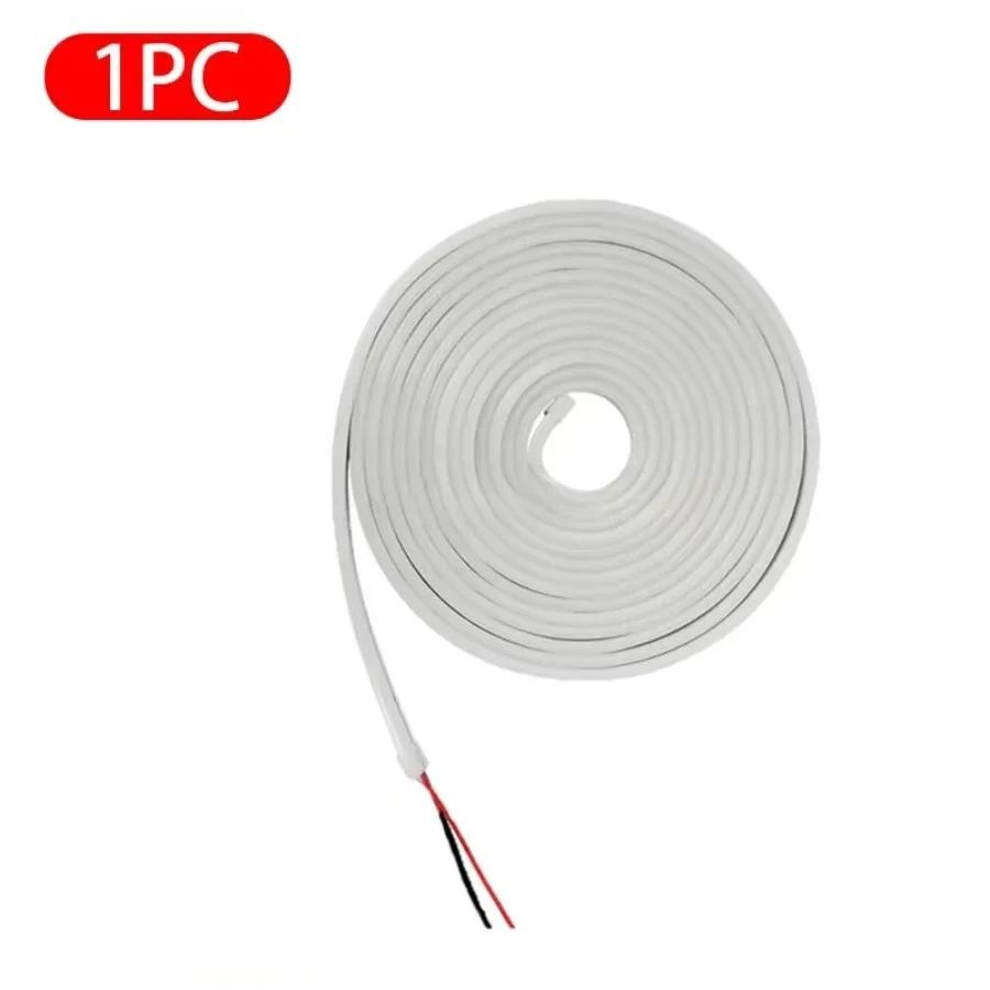 

5M DC12V Single Color Neon LED Strip Light Waterproof Silicone Flexible Rope Lamp for Bedroom Living Room Party Holiday Decor PURPLE