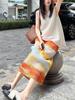 Miyake Pleated Women's Summer Two-Piece Suit - Elegant Age-Reducing Set