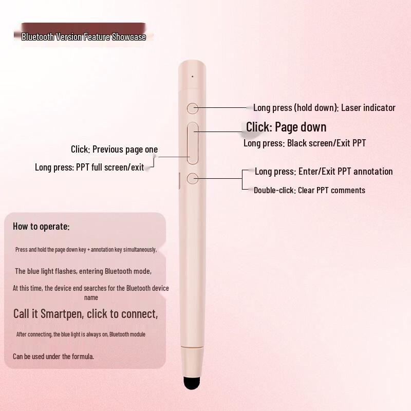 Smart Dual-Mode Wireless Presenter